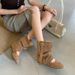 Retro Stacked Women, Martin Boots, 2026 New Autumn And Winter Slim With Internal Height Increase, Short Boots For Women_vogvips.com