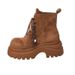 2025 Autumn New Suede Martin Thick Sole Platform Round Toe Lace-up Casual Motorcycle Short Boots For Women_vogvips.com