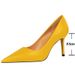 BIGTREE Shoes Glossy Patent Leather Women's Pumps Professional OL High Heels Stiletto Ladies Shoes Plus Size 43 All-match Heels_vogvips.com