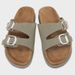 Women's Fashion Buckle Suede Sandals Summer Outdoor Casual Thick Soled Height Increasing Slippers_vogvips.com