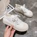 Canvas New Board Campus Vibe Style Versatile Casual Little White Simple And Fashionable Women's Shoes_vogvips.com