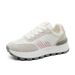 J6101 New Breathable White Shoes 2025 Spring And Summer Wear Resistant Thick Soled Casual Height Increasing Korean College Sneakers_vogvips.com