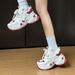 Women's Shoes Thick Sole Casual Shoes Student Sports Running Shoes Ins Daily Trendy Sneaker Vacation Walking Shoe_vogvips.com