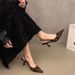 Single Shoes Black Temperament French Spring And Summer Sandals Drag Women S_vogvips.com