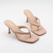 Elegant Strappy High Heel Sandals For Women - Comfortable PU Leather With Rubber Sole - Available In Black, White & Nude (Sizes 36-42)_vogvips.com
