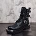 European Warm Series Korean Style Trendy Fashion Versatile Genuine Leather High-top Riding Work Height Increasing Men's Martin Boots_vogvips.com