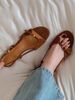 Retro Flat With A Single Strap For Women, 2026 New Model, Unique Design, Open-toe, Vacation Casual Style Roman Sandals_vogvips.com