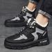 European Warm Series 2025 New Autumn High-top Work With Fleece, Breathable Men's Shoes, Non-slip Trendy Lightweight Casual Versatile Martin_vogvips.com