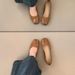 French-style Square-toed Flat Slimming And Gentle, Retro Low-cut Versatile Shoes, Comfortable Shoes Women For Commuting_vogvips.com