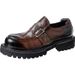 New Horse Carrying Buckle Loafers With Round Toe Casual For Men, Made Of Genuine Leather And British Business Thick_vogvips.com
