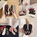 Polka Dot Flip-Flops For Outdoor Wear, High-Heeled Fashionable Ins-Trend Wedge Toe-Sandals, French Style Women's Sandals_vogvips.com