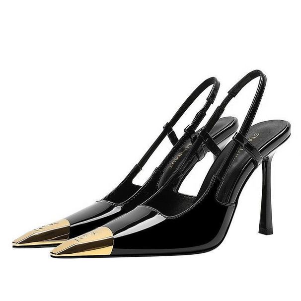 2025 Black Sexy Versatile Stiletto Heels—pair With Jeans, Skirts Or Dresses For Any Occasion._vogvips.com