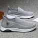 2024 Spring And Summer New Men's Shoes Internet Celebrities Pedal Trend Lazy Shoes Casual Flying Woven Tide Shoes_vogvips.com