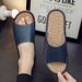 Cowhide Cool Slippers Men And Women's Home Indoor Non-slip Wooden Floor Soft Bottom Sweat-absorbing Leather Home Slippers Summer_vogvips.com