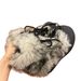 Post-apocalyptic Millennium Style Thick-Soled Furry Snow Boots For Women 2025 Autumn Winter New Niche Fleece-Lined_vogvips.com
