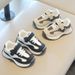 Boys' Sports With Leather Surface, Children's For Ages 1-6, Running Korean Style Girls' Dad Shoes, Soft And Fashionable_vogvips.com