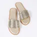 Flat Bottomed Sandals For Women 2026 Korean Version Fashionable Versatile Casual And Comfortable One Foot Off Wearing_vogvips.com