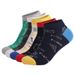 Casual hipster socks socks math men's socks Cotton socks men's socks short tube boat socks_vogvips.com