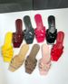 European And American Foreign Trade Y Brand Genuine Leather Slippers For Women Summer Woven Versatile Flat Heel Women's_vogvips.com
