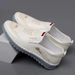Bean Men's 2025 New Business British Style One Foot Soft Sole Leather Surface Waterproof And Non Slip Casual Shoes_vogvips.com