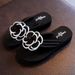 Parent-child Shoes Summer Out Non-slip Outer Slippers Girls Cool Slippers Flower Outer Baby Mother And Daughter Fashion Flip-flops_vogvips.com