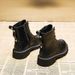 Genuine Leather Martin Boots For Women, British Style, Spring And Autumn Single 2023 New Versatile Thick-Soled_vogvips.com