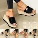 Womens High Heels Sandal Thick Bottom Casual Ladies Leisure Summer Wedges Sandals Woman Shoes Women Platform Mules_vogvips.com