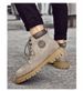 Martin Boots Men's Rhubarb Boots High Top Men's Boots Wind Boots First Layer Tooling Boots_vogvips.com