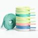 Shoe Accessories reflective 8mm polyester double layer hollow flat shoelaces suitable for sneakers, white shoes and canvas shoes_vogvips.com
