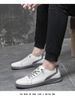 Black Board Shoes Men's Top Layer Men's Shoes Platform Casual Shoes_vogvips.com