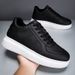 Invisible Inner Heightening Men's Shoes Thick-soled Heightening Shoes Men's Casual Little White Shoes Sports Shoes Board Shoes Round Head_vogvips.com