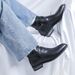 New Leather Spring Men's Shoes High-top Men's Heightening Tooling Martin Boots_vogvips.com