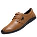 Leather Shoes Men's Casual Shoes Lazy Shoes Loafers Driving Shoes Large Size Shoes_vogvips.com