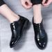 Men’s Shoes Men's Leather Shoes Business Formal Casual Shoes Youth Wedding Shoes Best Man Men's Shoes Trendy British Men's Leather Shoes_vogvips.com