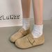 2025 Yellow For Women Summer New Fashion Versatile Slip-On Soft Sole Two-Way Casual Shoes_vogvips.com