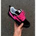 New American-style Storm Lightning Pink Color-block Chunky Sneakers For Men And Women, Retro Versatile Black Casual_vogvips.com
