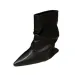 Winter High Heeled Cotton Womens Fashion Pointy Set Feet Soft Sole Anti Slip Wear Resistant Short Boots 260602_vogvips.com