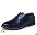 Suitable For All Seasons New Large Size Leather Korean Style Trendy Versatile Youth British Pointed Toe Lace-up Business Casual Men's Shoes_vogvips.com