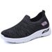 for Women Middle-aged And Elderly Mom Casual Cross-border Large Size Women's Breathable Slip-on Cloth Shoes_vogvips.com