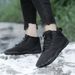 Refers To Outdoor Sports Cotton Shoes, Men's And Women's Velvet Warm Boots, Wear-resistant Non-slip Snow Boots, Thickened Couple Shoes_vogvips.com