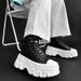 Men's Shoes New Shoes Thick Sole Height Increase Leather Casual Sports High Top Cross Border Large Size Shoes_vogvips.com