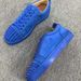 Spring And Autumn Trendy Casual Sports White Shoes European High-end Full Diamond Rivet Men's Red Sole Sneakers_vogvips.com