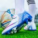 Children's Football Shoes Boys And Girls Elementary School Students Velcro Teen Training Broken Nail Shoes_vogvips.com