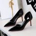 9265-A European And American Style Elegant Fashion Pointed-toe High-heeled Shoes For Women, Shallow Patent Leather_vogvips.com