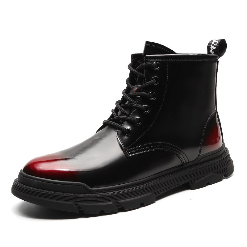 Large Size Martin Boots Men's High-top Men's Shoes, Casual Cotton Shoes_vogvips.com