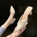 Internet Celebrity Closed-Toe Half Slippers For Women, Fashionable Outdoor Wear, Summer New Style, Fitting Room Pointed_vogvips.com