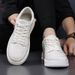 Men's Summer Air Force Shoes Top Grain Cowhide Genuine Leather Trendy Versatile Low Top Breathable Casual Shoes_vogvips.com