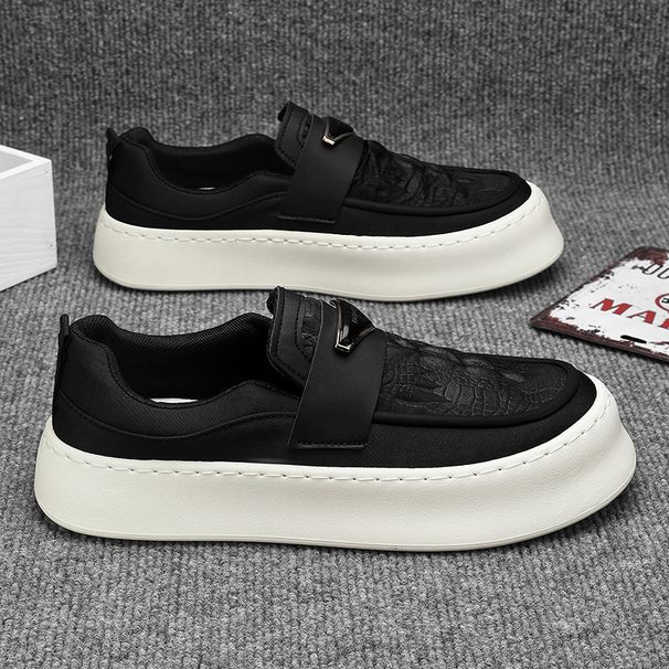 Board Shoes 2024 New Men's Shoes Simple Low-top Lace-up Canvas Shoes Trend All Match Breathable Casual Shoes_vogvips.com