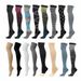 New cross-border outdoor stretch socks over the knee pressure socks sports running cycling long compression socks_vogvips.com