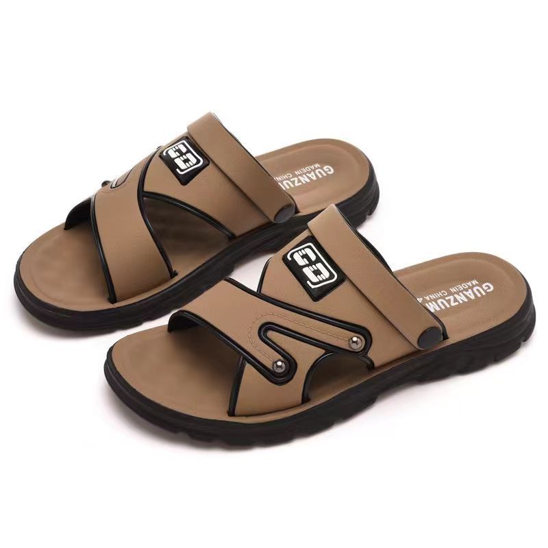 Men's For Home And Outdoor Activities, Lightweight, Soft Soled, Breathable, Beach Dual-use, Men's Sandals_vogvips.com
